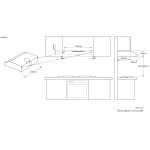 Whirlpool 惠而浦 AKR260WH 60厘米 450m³/h 櫃底型 易拆式抽油煙機